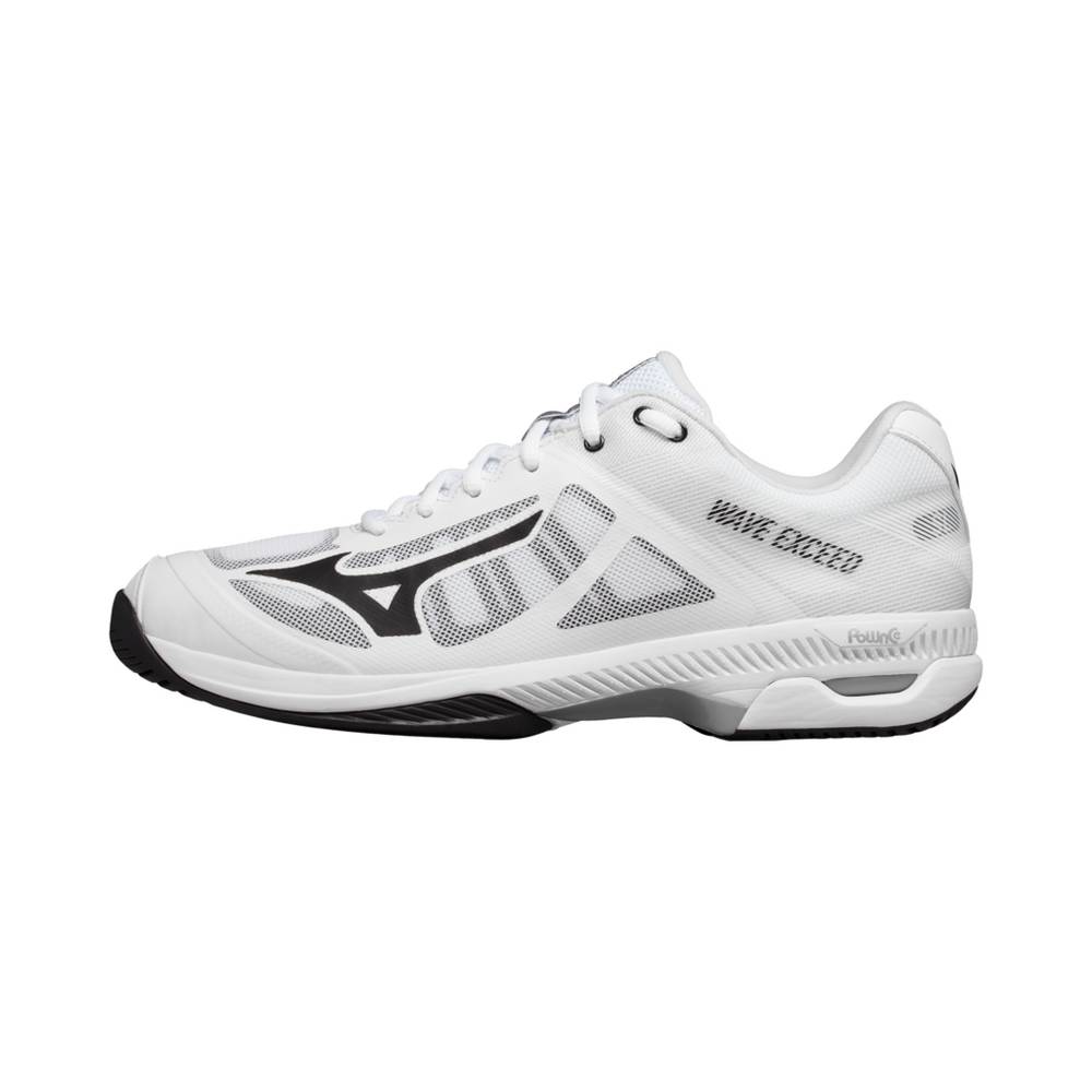 Zapatos De Tenis Mizuno Wave Exceed SL AC Para Hombre Blancos/Negros 9501834-IH